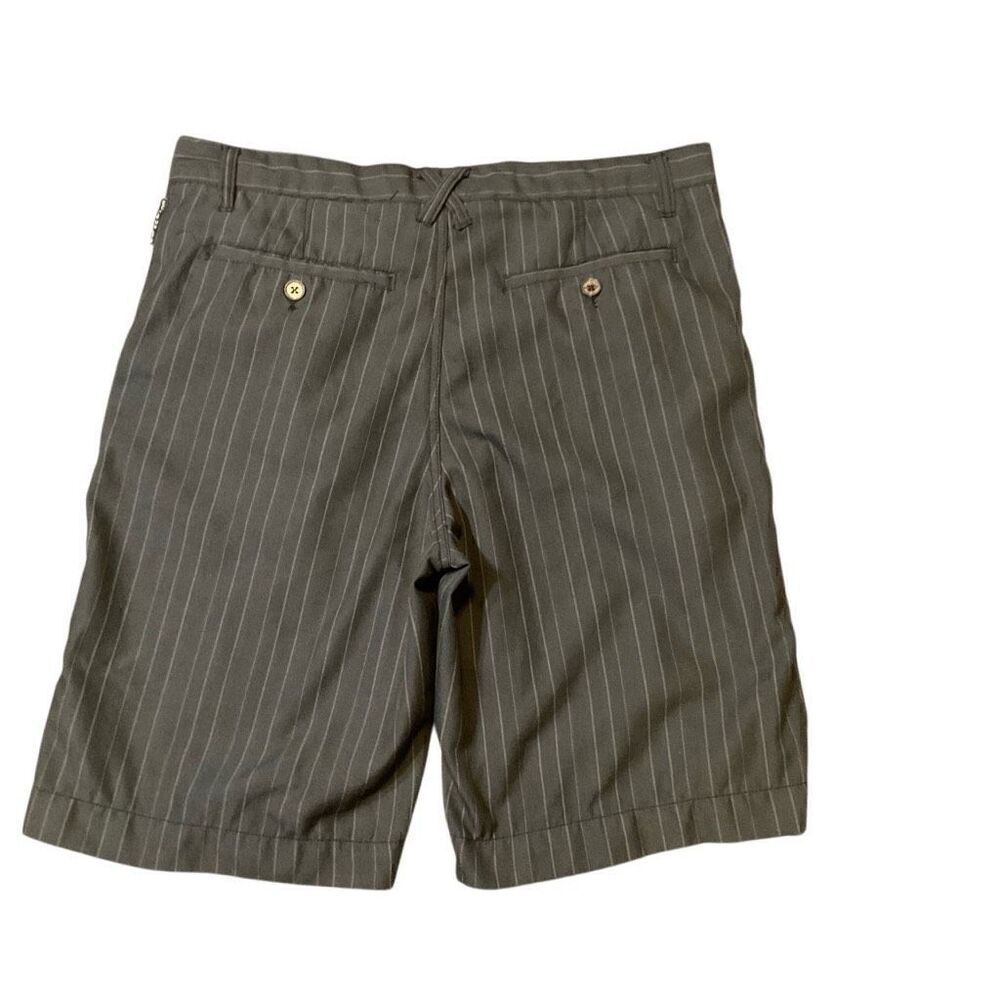 Ecko Unltd Men's Pinstripe Shorts Gray Size 36